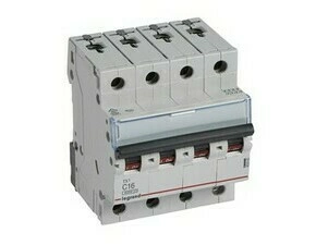 Jistič čtyřpolový LEGRAND 403562 TX3 4P C16 6000A