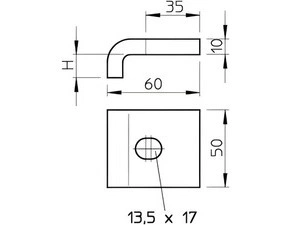 KWH 5 FT Spojovací úhelník