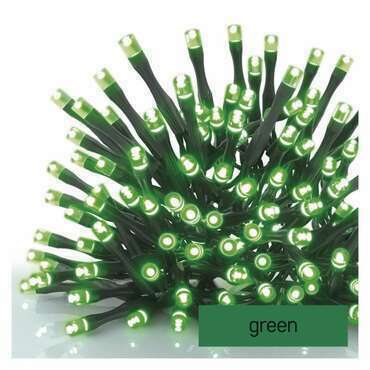 EMOS D1AG01 CONNECT CHAIN 100LED 10M IP44 GREEN