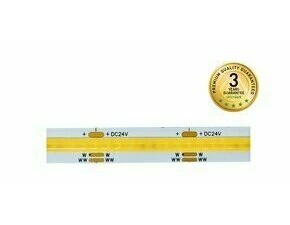 Pásek LED GREENLUX COB608/14W/m IP20 Ra90 24V 30m (*30m=1ks), nastavitelná bílá teplota