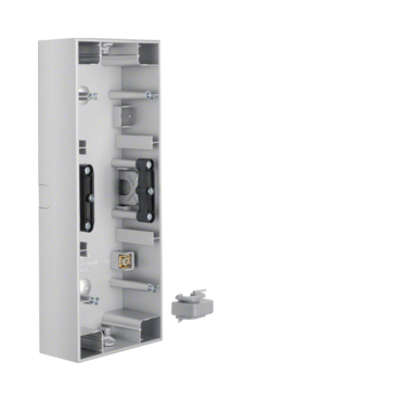 HAG 10437003 Krabice, 3-násobná na omítku, Berker K.5, Alu, lak.