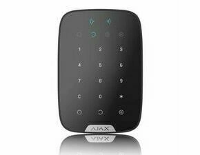 SAFE AJAX 26077 Ajax KeyPad Plus Black - Bezdrátová dotyková klávesnice s bezkontaktní čtečkou v čer