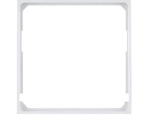 HAG WL5310 Mezirámeček pro středové desky 50 x 50 mm, Lumina, bílá lesk