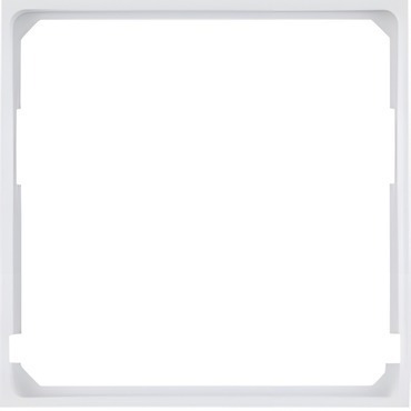HAG WL5310 Mezirámeček pro středové desky 50 x 50 mm, Lumina, bílá lesk