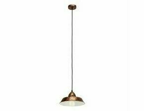 Závěsné svítidlo AUCKLAND měděná-antika O260 mm 1X60W EGLO