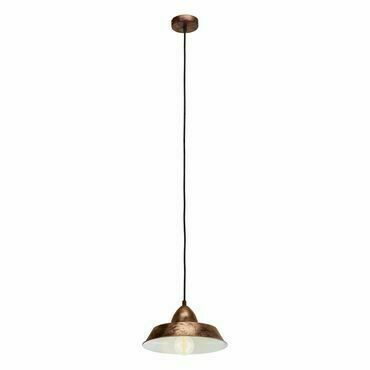 Závěsné svítidlo AUCKLAND měděná-antika O260 mm 1X60W EGLO