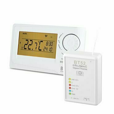 ELB 0665 BT52 WIFI Bezdrátový programovatelný regulátor  pro moderní kotle s OpenTherm+ (OT+) komun