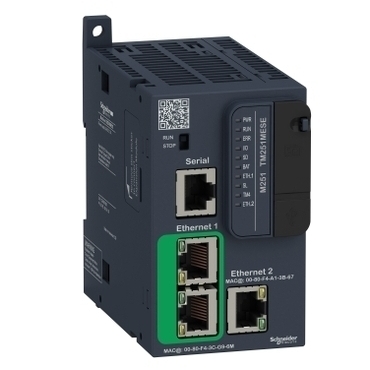 SCHN TM251MESE PLC Modicon M251, 2x Ethernet, 1x Sériová linka, 1x miniUSB, slot SD RP 0,41kč/ks