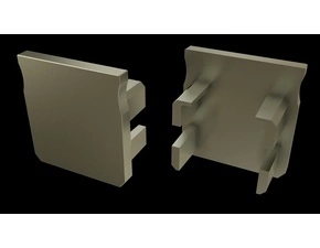 Koncovka profilu GREENLUX EC-PROFIL Y INOX (12-0093-01)