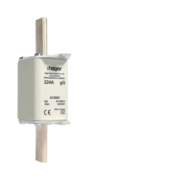 HAG LNH2224M Pojistka nožová NH2C gG 500V 224A dvojitá signalizace