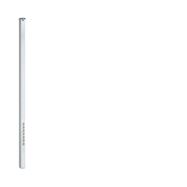 HAG DAS4527009016 DA200-45 pilířek s rozpěrkou jednostranný 2,70 - 3 m, dopravní bílá