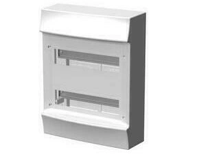 Rozvodnice nástěnná ABB 1SPE007717F0500, IP41/24M, Mistral41W bez. N/PE, bez dvířek