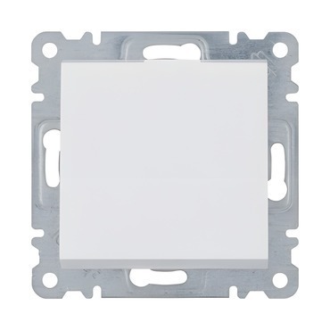 Přepínač střídavý HAGER LUMINA WL0020, řazení 6, bílá