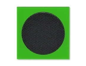 Kryt pro reproduktor ABB Levit 5016H-A00075 67, zelená, AudioWorld, s kulatou mřížkou (55x55 mm)
