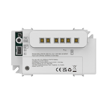 LED svítidlo venkovní LEDVANCE WALLPACK CBO EL CG 1.5W 865 3H MTAT