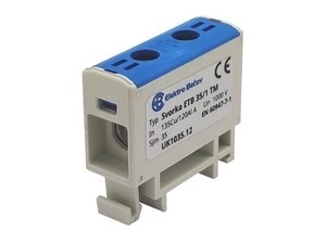 BEČOV UK1035.12 Svorka ETB 35/1 modrá