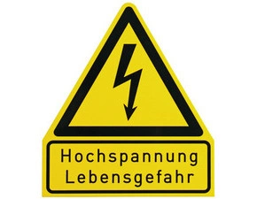 DEHN 700055  WuH štítek - vysoké napětí - životu nebezpečno DEHN DEHN