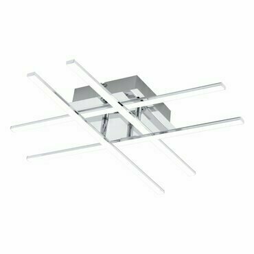 Svítidlo stropní EGLO LED-DL CHROM WEISS LASANA 1