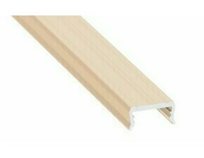 LED profil GREENLUX AL-PROFIL ATOM LIGHT IVORY LACQUERED 1M (10-1356-10)