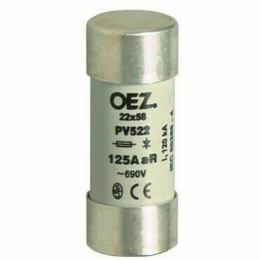 OEZ:13793 PV522 50A gR Pojistková vložka RP 0,05kč/ks