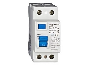 SCHRACK AR004203-- Proudový chránič AMPARO 10 kA, 40 A, 2P, 30 mA, AC
