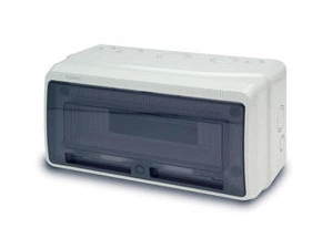 FAM Skříň 3964 AcquaCOMBI IP65, 13 modulů, 175x330x155mm (pro rozšíření počtu modulů)