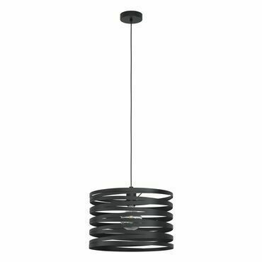 Svítidlo závěsné EGLO HL 1 E27 O370 SCHWARZ CREMELLA