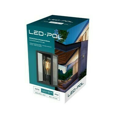 Fasádní a zahradní LED svítidlo LED-POL Nyx 1 E27