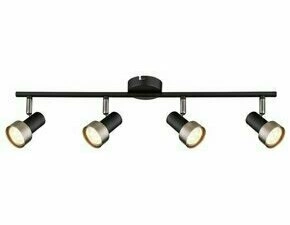Svítidlo RABALUX 73014 KONRAD matná černá GU10 4x MAX 50W