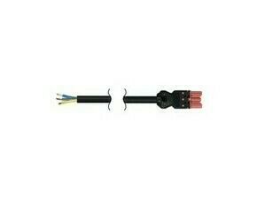 Kabel napájecí SIMON CR4020/6, 3x2,5mm2 s GST18i, bezhalog., RZ 0,6–1; 2metry, červená