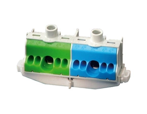 HEN FC PN 10 Svorkovnice PE+N, každá připojení CU 1x 25mm2 + 4x 4mm2, max. 101A