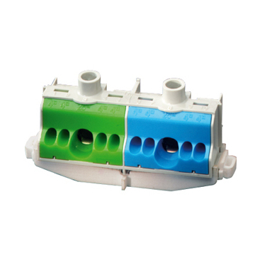 HEN FC PN 10 Svorkovnice PE+N, každá připojení CU 1x 25mm2 + 4x 4mm2, max. 101A