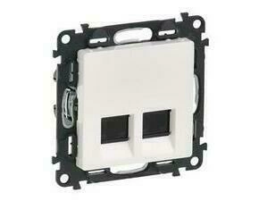 LEG 75C5SB2 VALL 2XRJ45 C5E STP BÍLÁ.LINKEO