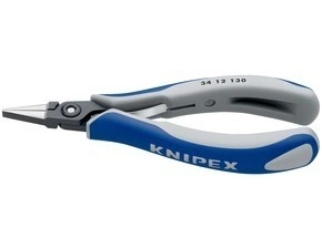 KNIPEX 34 12 130 Kleště pro elektroniku - ploché