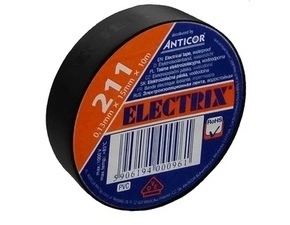 ANT11222 Elektroizolační páska 211 PVC/30x10x0,13/černá
