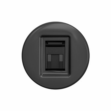 Zásuvka datová GREENLUX KLIKLAP A/DATA, antracit