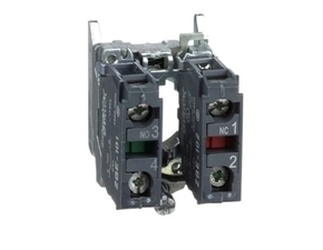 SCHN ZB4BZ105 Polosestavy kontaktů, 1 Z + 1 V