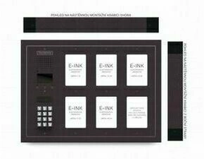 CZPHONE 4004091033 S elektronickým papírem (E-INK) FlatLine: MĚDĚNÁ - DUO Standard: klávesnice až 80