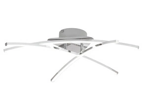 LED svítidlo stropní RABALUX 2504 ALEXIS chromová LED 3x 7W