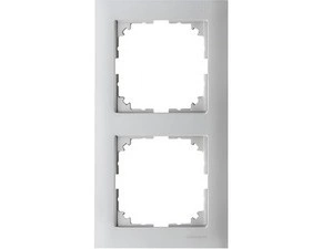SCHN MTN4020-3660 Merten - Rámeček dvojnásobný M-Pure, Aluminium