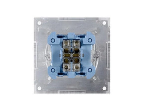 Spínač sériový SIMON 54 SW5M, 2 násobný (přístroj), řazení 5, 10 A/250 V~, bezšroubové svorky,