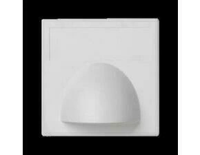 Modul SIMON K10/9, K45, průchodka kabelová, úhlová, 45 x 45 mm, bílá
