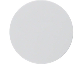 HAG 11372089 Centrální díl s knoflíkem pro otočný stmívač, Berker R.1/R.3, bílá, lesk