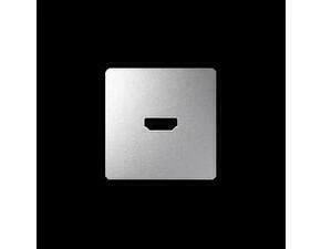 Kryt pro zásuvku HDMI SIMON 8201094-093, (v 1.4), hliníková