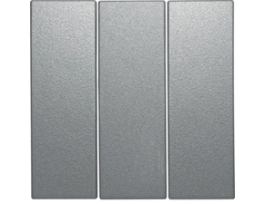 HAG 16651404 Kolébka dělená, 3-násobná, Berker S.1/B.x, alu, mat