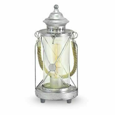 Retro lucerna BRADFORD stříbrná O140 mm 1X60W EGLO