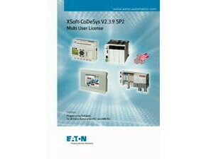EATON 142583 SW-XSOFT-CODESYS-2-M Programovací software pro PLC (verze 2), multi licence