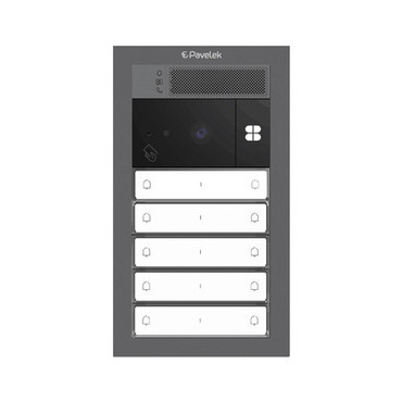 DV SYSTEM: 3 až 10 tlačítek (dělené jm.) + KAMERA + BOD Lite: čtečka RFID čipů MIFARE 13,56MHz (2M)