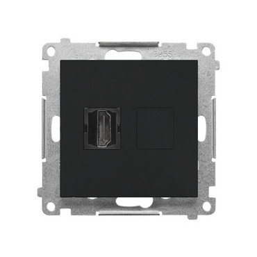 SIMON TGHDMI.01/149 Zásuvka HDMI 1 násobná (přístroj s krytem) bílá
