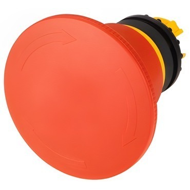 EATON 121462 M22-PVT45P Ovládací hlavice nouzového zastavení, otočná, bez prosvětlení, červená, 45mm